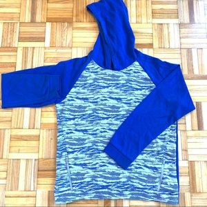 HEAD Athletic Blue Camouflage Hoodie XL/TG